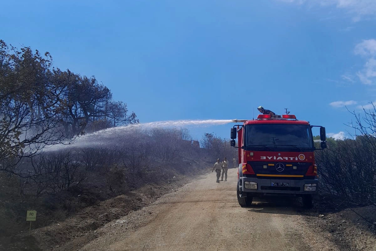 Sakarya'dan yangına müdahale açıklaması -