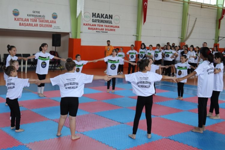 Sakarya Geyve'de 'Yaz Spor Okulları' açıldı -