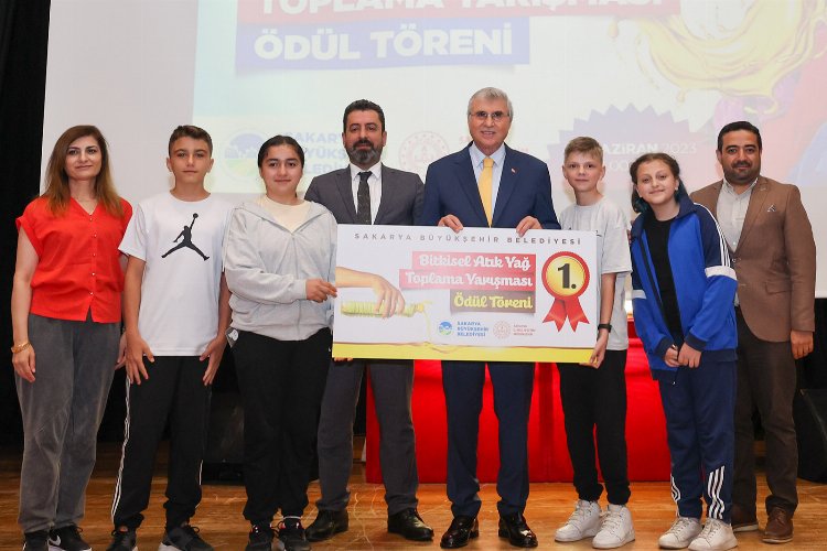 Sakarya'nın çevreci okulları ödüllendirildi -