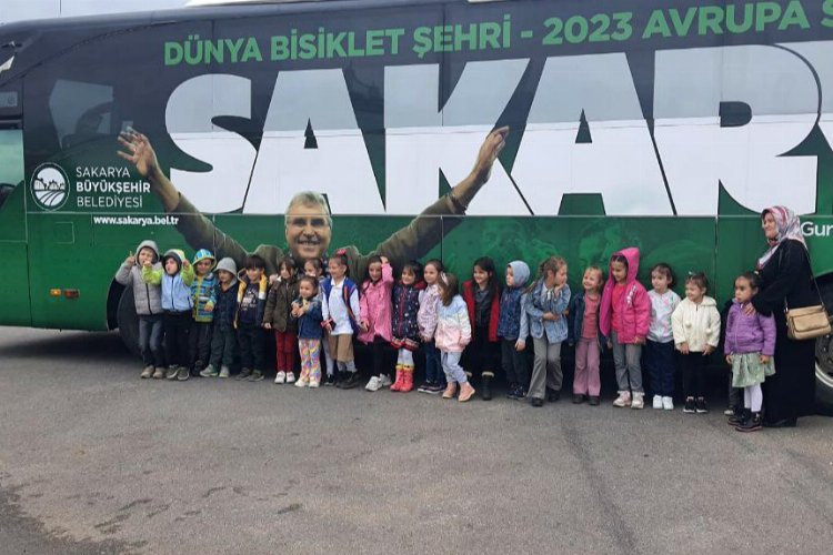 Sakarya'nın gezi programı minikleri mest etti -