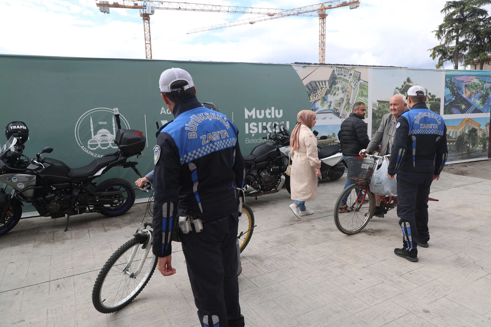 Sakarya Uzunçarşı’da bisikletlilere 'hassasiyet' çağrısı -