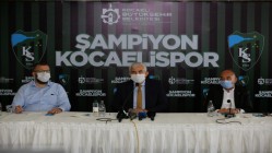 ŞAMPİYON KOCAELİSPORA YAKIŞAN KUTLAMA