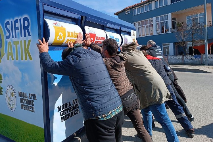 Saray'da 'Mobil Atık Merkezi'nin 2. Ayaspaşa’ya -