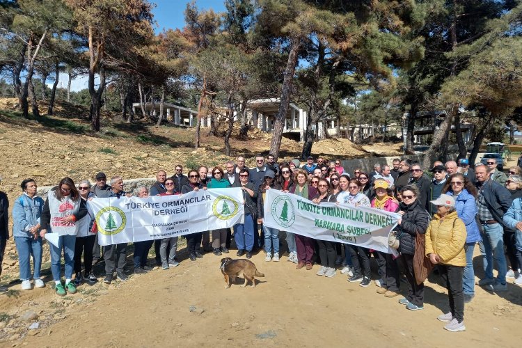 Saros Gönüllüleri'nden betonlaşma tepkisi -