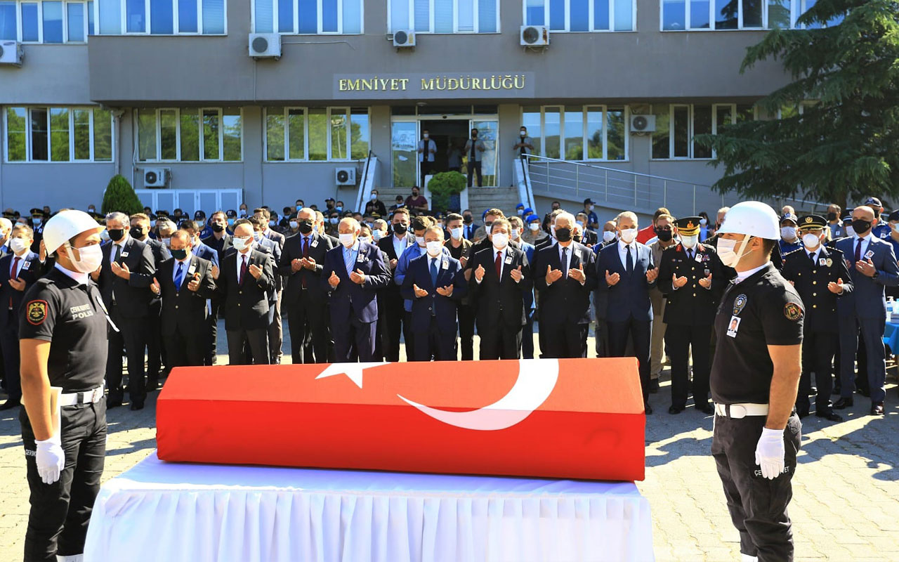 Şehit polis memuru Denizli’ye uğurlandı