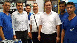 SENDİKA BAŞKANLARI ÜYELERİNİ ZİYARET ETTİ