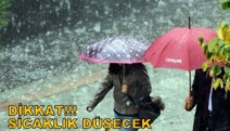 SICAKLIK HİSSEDİLİR DERECEDE DÜŞECEK