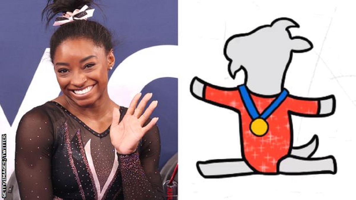 Simone Biles, kendi emojisi olan ilk kadın atlet