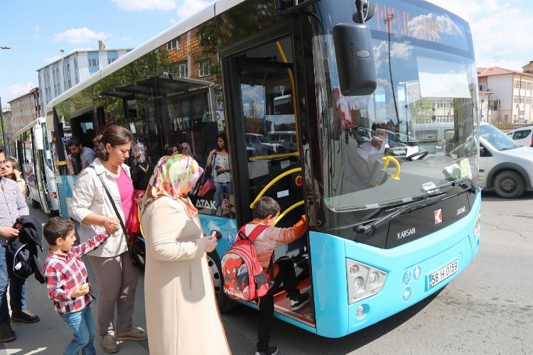 Sivas'ta kaplıcalar için otobüs seferleri başladı -