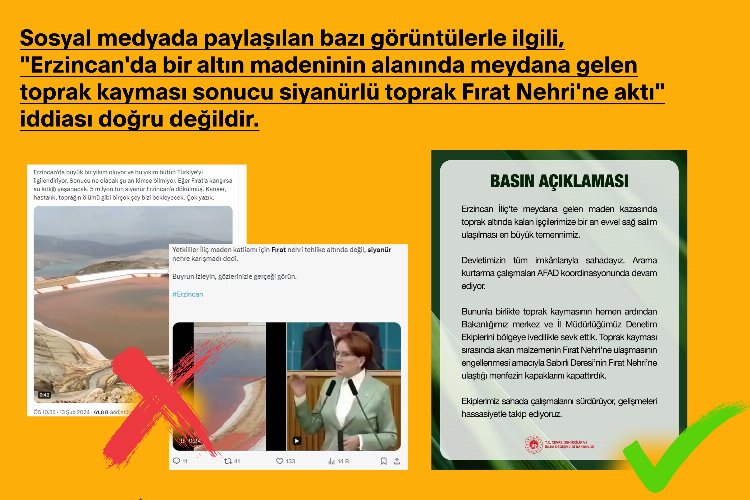 Siyanürlü toprak Fırat Nehri'ne mi aktı? Yanıt İletişim'den geldi... -