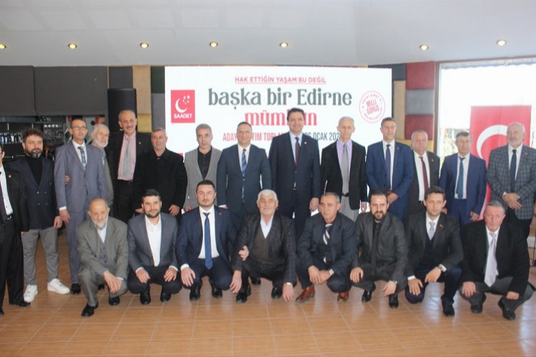 SP Edirne belediye başkan adaylarını açıkladı -