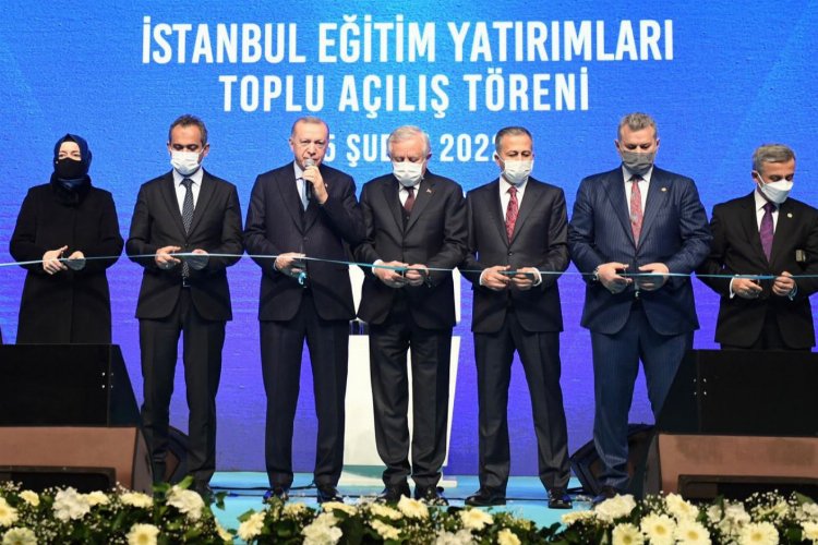 İstanbul'da 122 okula toplu açılış -