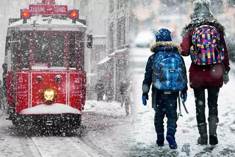 İstanbul'da kar tedbiri... Eğitime 'kar' molası -