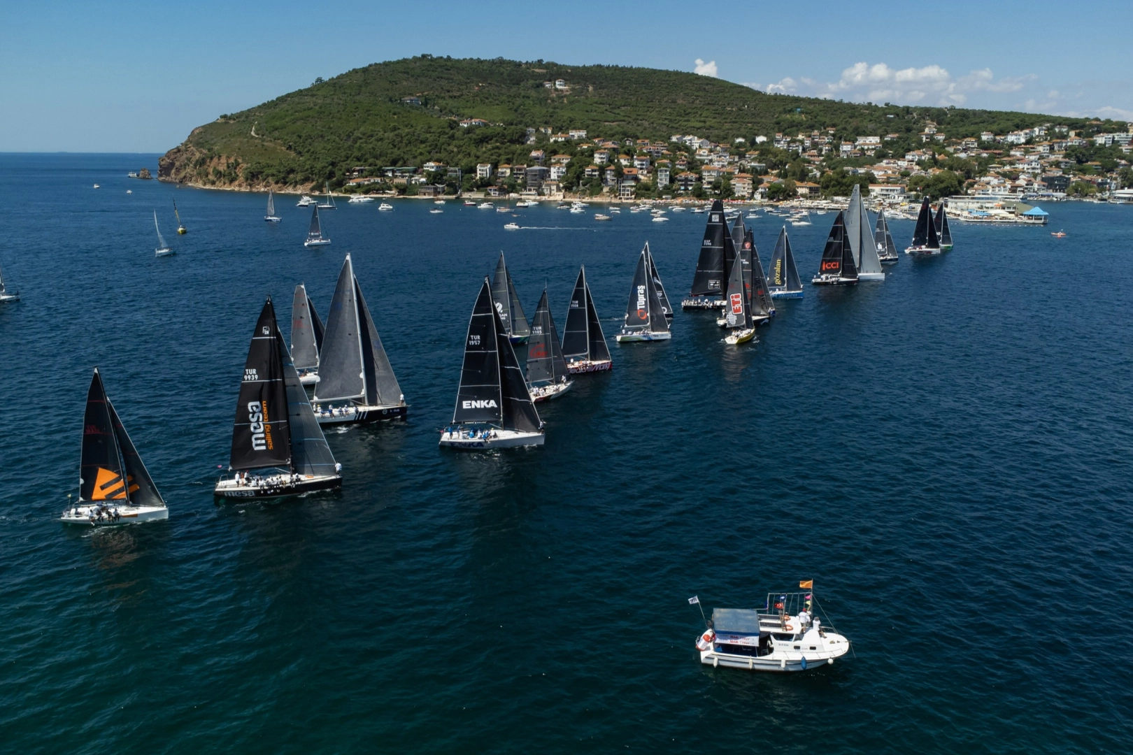 TAYK Slam-Eker Olympos Regatta Yelken Yarışları sürüyor -