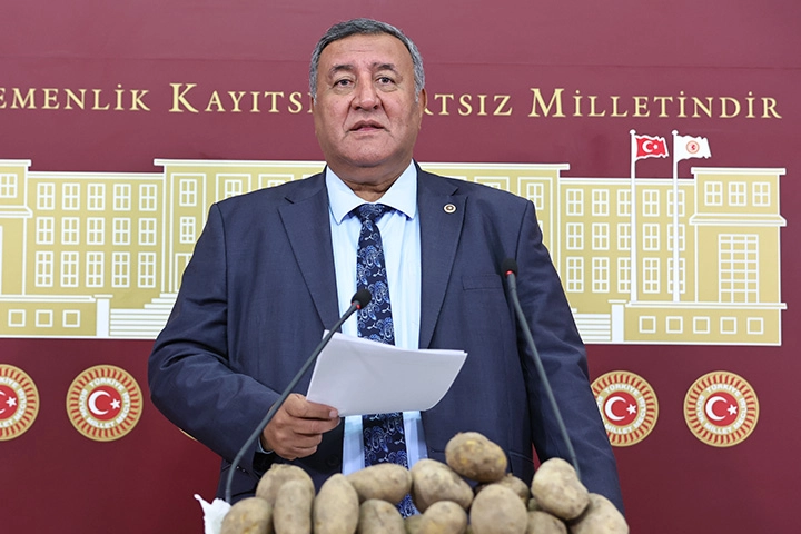 TBMM'de CHP'li Gürer'den patatesli açıklama! -