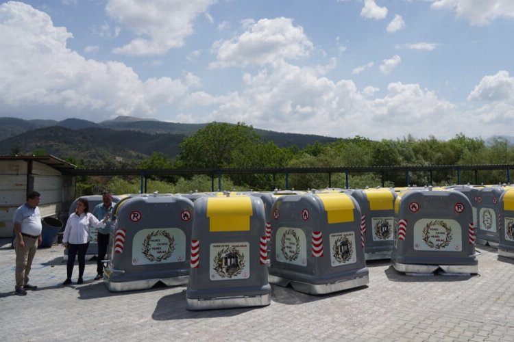 'Temiz çevre temiz Milas' seferberliği... Muğla'ya akıllı konteynerler yerleştiriliyor -