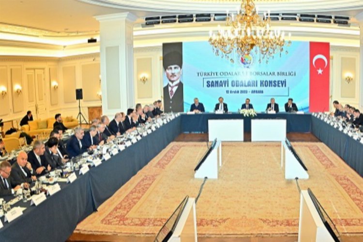 TOBB Sanayi Odaları Konseyi toplandı -