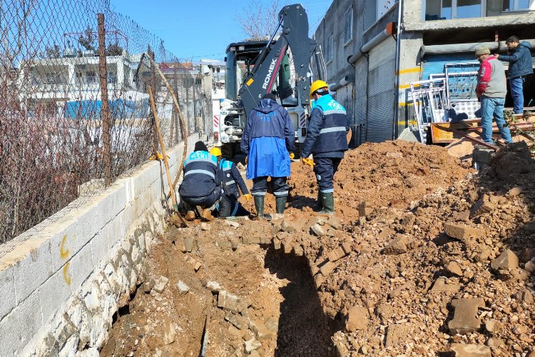 Trabzon, deprem bölgesinde altyapıyı onarıyor -