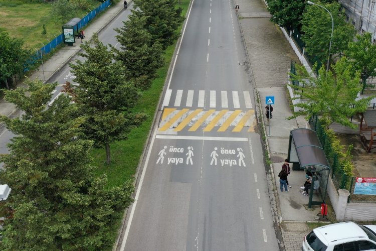 Trafikte yaya güvenliği için önemli çalışma -