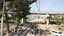 TRAMVAY’DA TEL MONTAJI BİTTİ