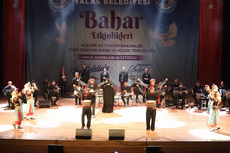 Türk Dünyası 'bahar'ı Kayseri Talas'ta karşıladı -