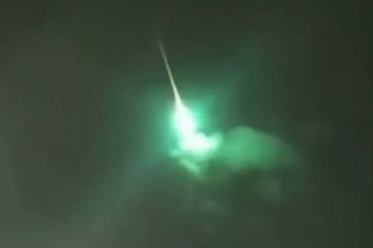 TUA'dan “yeşil ışık saçan meteor” açıklaması -