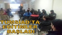 TÜMSİAD'TA KOSGEB UYGULAMALI EĞİTİMLER BAŞLADI