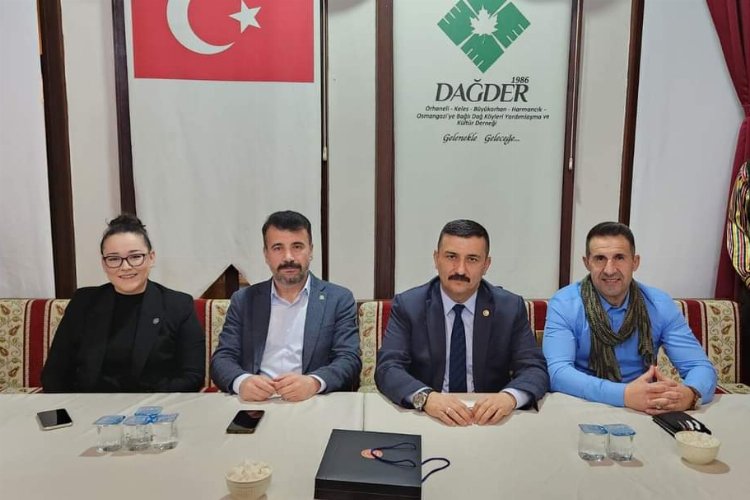 Türkoğlu ve Özeller Dağder’i ziyaret etti -