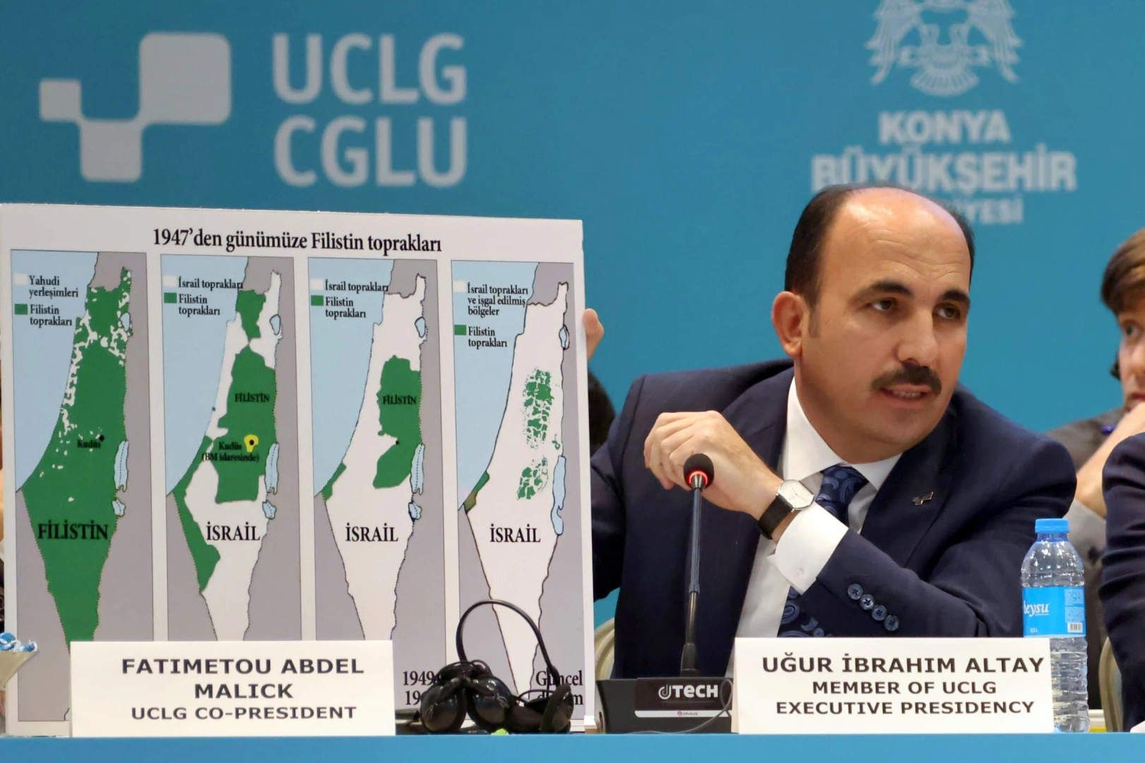 UCLG Başkanı Altay'dan İsrail’e lanetleme -