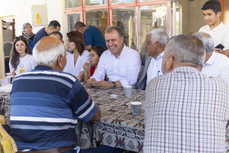 Vahap Seçer'den Erdemli buluşma -