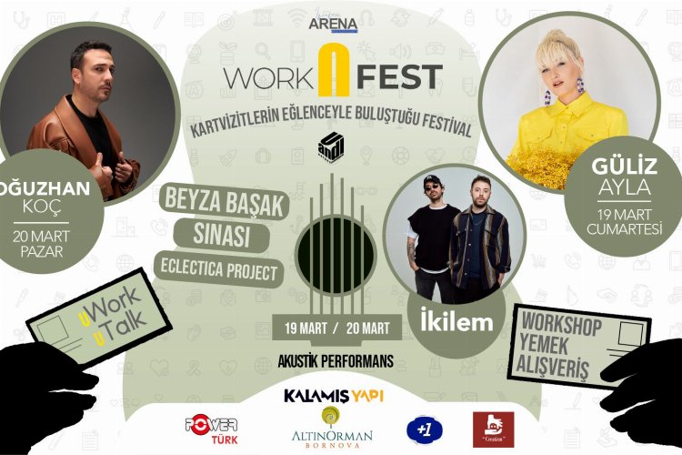 Work’n’Fest 19-20 Mart’ta İzmir Arena’da -