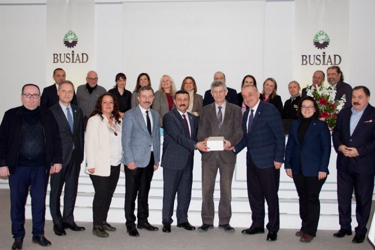 İYİ Parti Bursa’dan BUSİAD’a ziyaret -