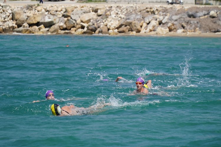 Yayla Sahili, 'Bölgesel Triatlon'a ev sahipliği yaptı -