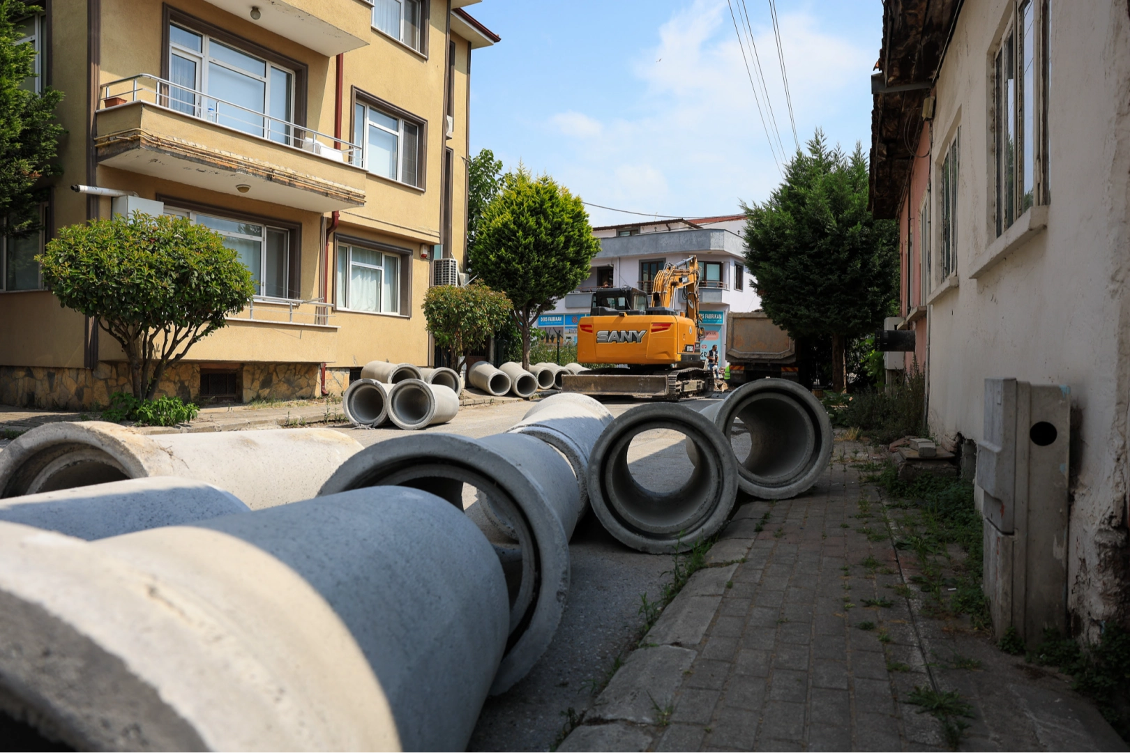 Yenilenen altyapı ile Semerciler Mahallesi yoğun yağışlara karşı güvenli hale geldi -