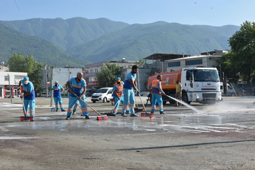 Yıldırım Belediyesi ekipleri 7/24 sahada -