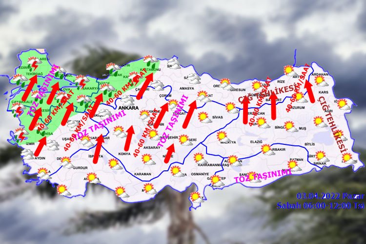 Yurtta bugün hava nasıl olacak? -