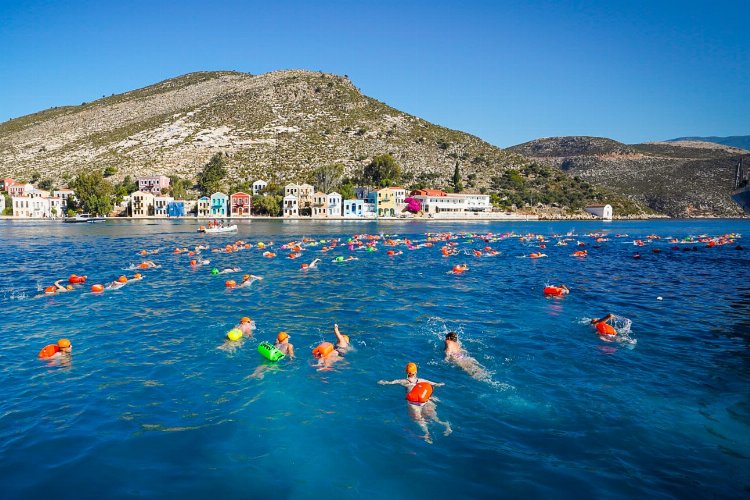 Yüzme yarışlarının 'Formula 1'i Kaş'ta sona erdi -