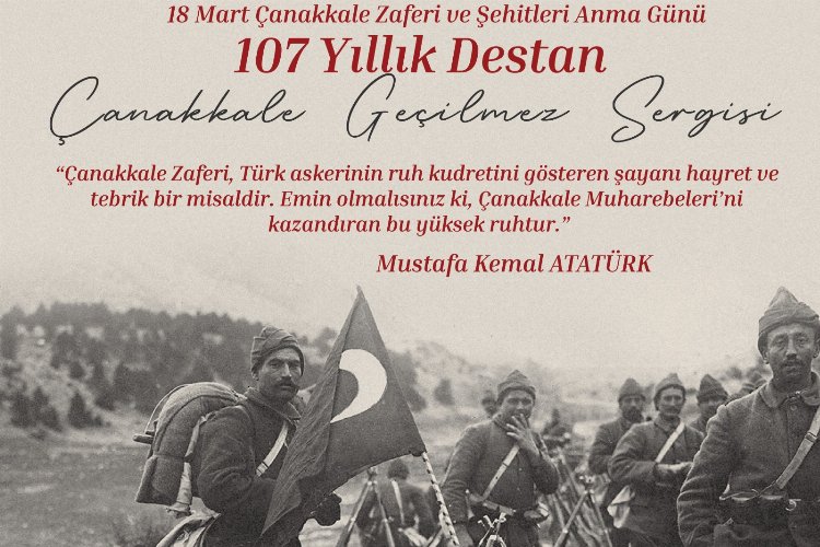 İzmit Belediyesi, “107 Yıllık Zafer: Çanakkale Geçilmez” sergisini İzmitlilerle buluşturuyor -