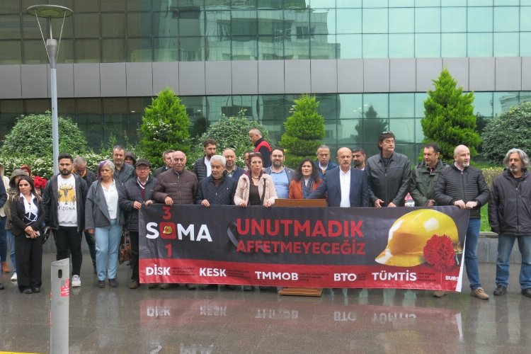 TMMOB Bursa İKK Soma faciasını unutmadı -