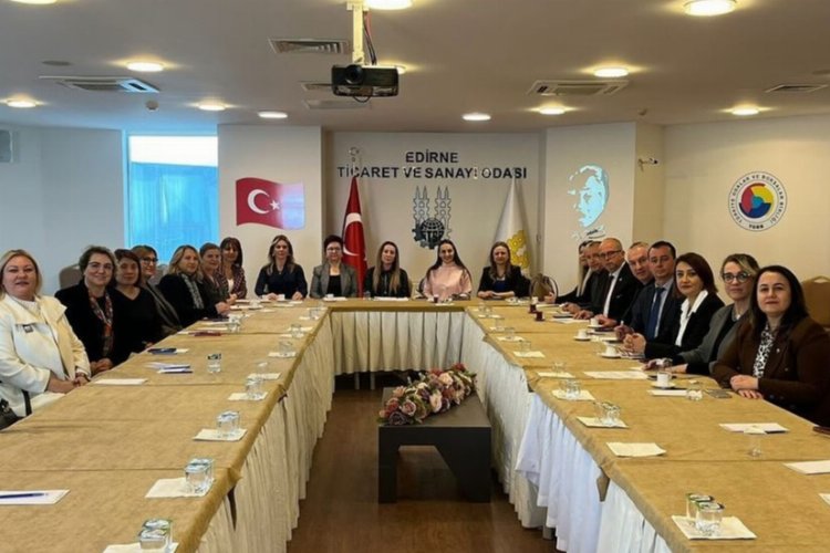 TOBB Edirne Kadın Girişimciler Kurulu'nda aylık planlama -