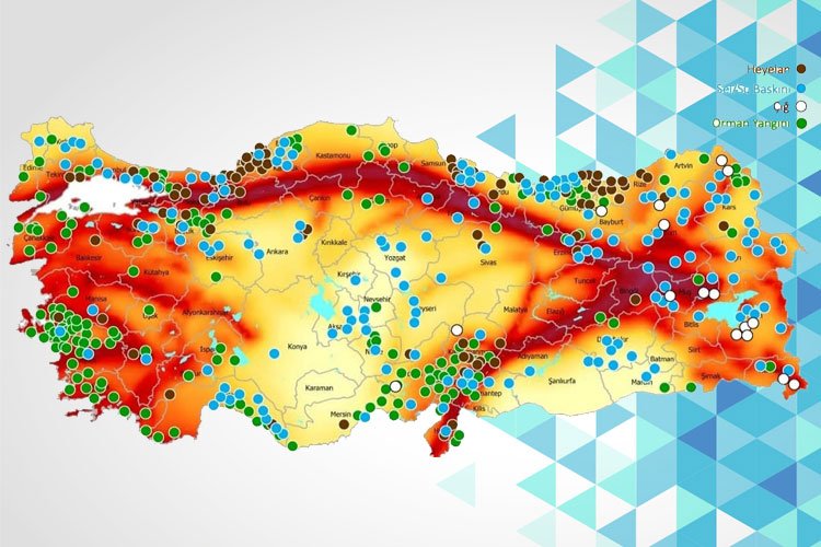 Türkiye’nin 'Afet Risk Haritası' çıkarıldı -