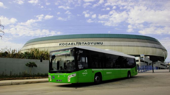 Ulaşımpark ile Kocaelispor maçlarına konforlu ulaşım