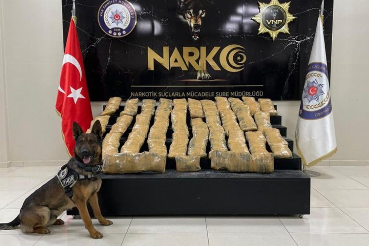 Van'da 114 kilo 900 gram eroin ele geçirildi -