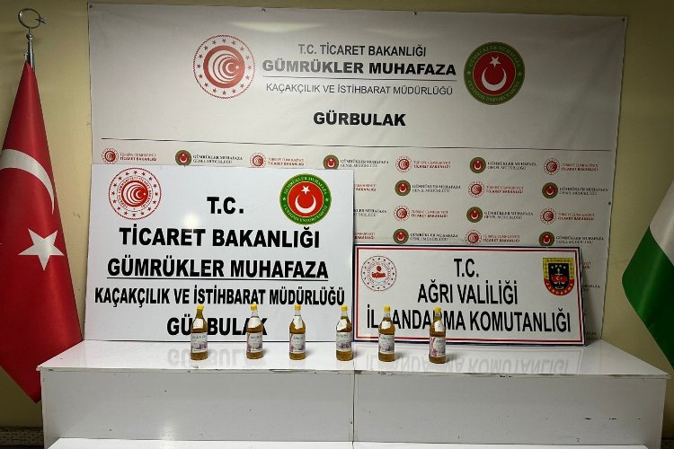 Yağ şişeleri içerisinde uyuşturucu yakalandı -