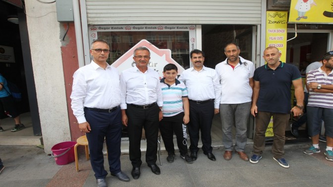 YAMAN VE BAŞKAN KÖŞKERDEN ESNAF TURU