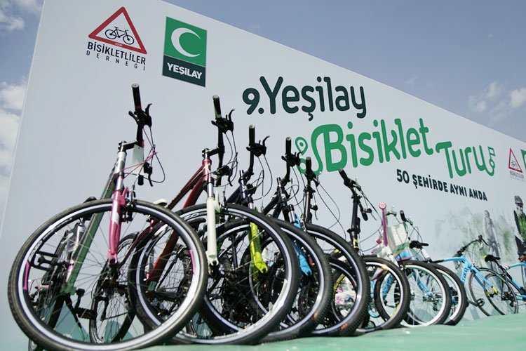 Yeşilay farkındalığa pedal çevirecek -