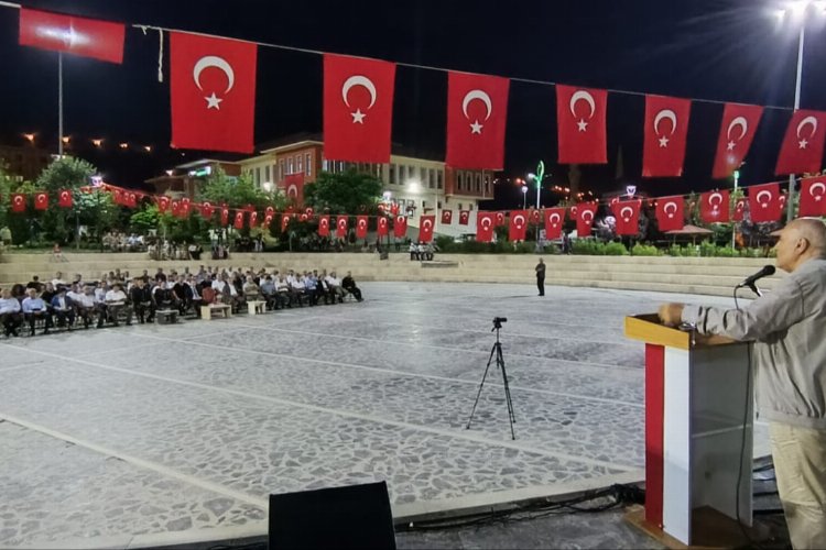 Yeşilli’de 15 Temmuz etkinliği düzenlendi  -